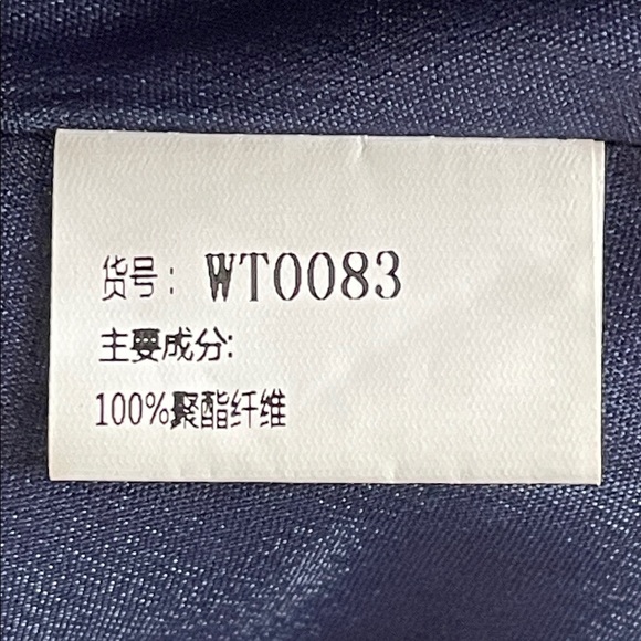 BOHO Navy Hooded Coat – Multi-Color Embroidery & Rabbit Fur Trim & Fringe Hem - Picture 16 of 16